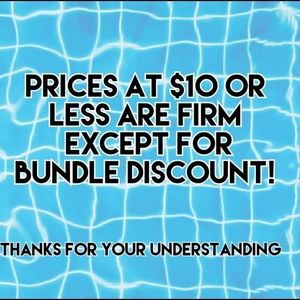 Bundles must equal $11 or more for discount